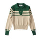 Pull en tricot à manches longues pour femme