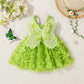 Butterfly Wings Baby Girl Princess Dress