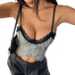 Chest Wrap Fishbone Bra Vest