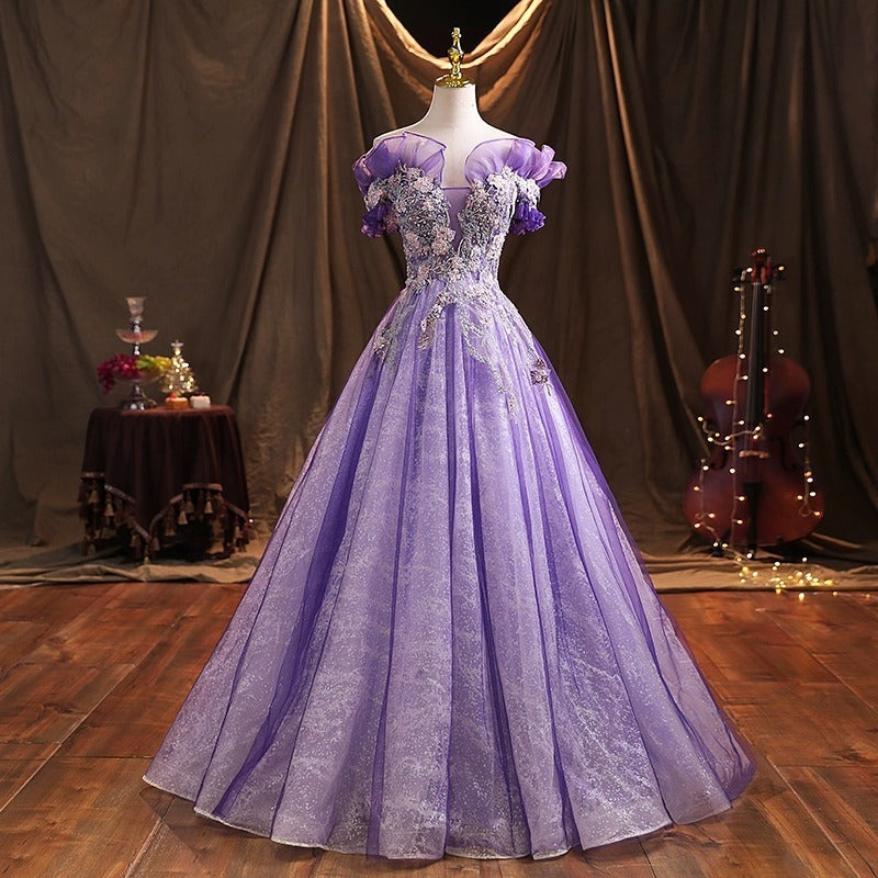 Costume de performance solo de Bel Canto, robe de soirée pour hôte