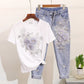 European Station Cowboy Suit Female Summer