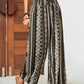 Loose Wide-leg Pants High Waist Print Trousers For Women