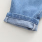 Children's Casual Long Sleeve Shirt Cardigan Jeans Suit