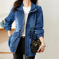 Veste en jean personnalisée à la mode pour femmes