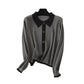 Sweater Slim Polo Shirt Thin Top Bottoming Shirt Tide