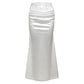 Slim-fitting Suspenders Vest Fashion High Waist Skirt Suit
