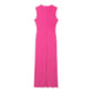 Robe jupe midi décontractée sans manches