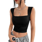 European And American Slimming And Short Color Tube-top Chest-wrapped Vest