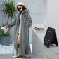 Nouveau manteau de fourrure pour femme, manteau long à capuche
