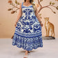 Women's Fashion Casual Printing Dress