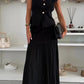 Women's Elegant Slim Knit Vest Top Suit