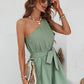 Sleeveless Casual Waist Tight Slimming Dress