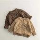 Pull tricoté style bébé Idle, manteau épais