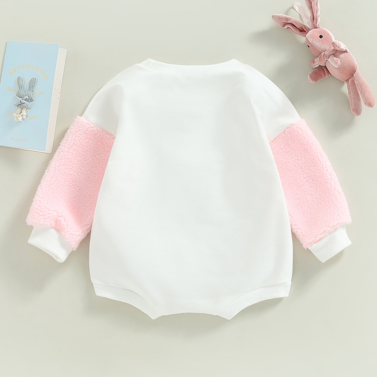 Combinaison blanche imprimée pour fille