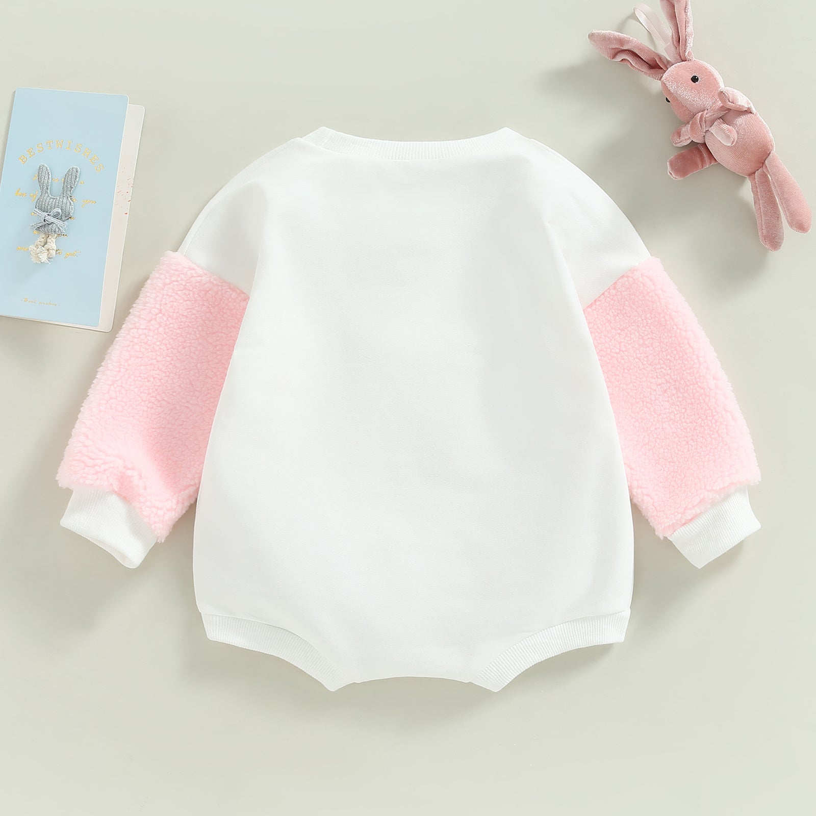 Girls Printed White Suit Romper Romper