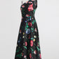 Lady Temperament Oblique Shoulder Sleeveless Waist Slimming Dress