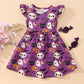 Girls' Summer Fashion Personalized Printing Dress