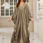 Women's Fashion Personality Beach Jacket Long Dress