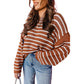 Loose And Warm Knitted Pullover For Women