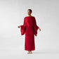 European And American Leisure Cotton And Linen Collar Dress