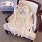 Summer Plus Size Women's Clothing Oversize Thin Lace Crocheted Hollow Out Sun Protective Blouse Ice Silk Wool Sweater Top