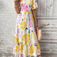 Women's Casual Loose-fit Elegant Printed Dress