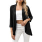 European And American Leisure Printed Knitted Cardigan