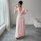 Deep V Long Sleeve Dress Women