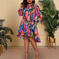 Fashionable Loose-fit Printed Dress