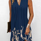 Women's Multi-color A- Line Sleeveless Dress