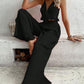 Fashion Trend Polyester Fiber Women's Top Set