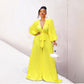Women's Printed Loose Wide-leg Jumpsuit