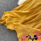 Women's Waist Slimming Mid-length Travel Vacation Dress