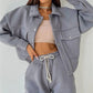 Veste unie pour femme