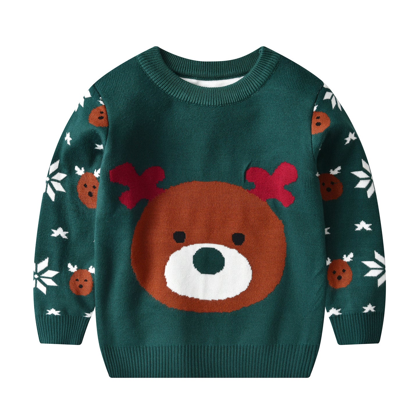 Trendy Children's Sweater Double Layer Thickening