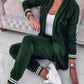 Cotton Coat Pants Suit