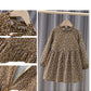 Children's Cotton Dress Korean Style Spring And Autumn