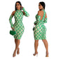 Fashion Personality Sheath Sequins Dress Women