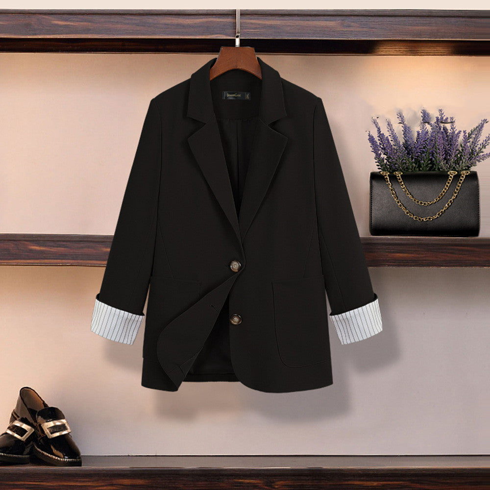 Oversized women's suit jacket
