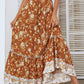 Bohemian Vacation Skirt Ruffled Big Hem Skirt