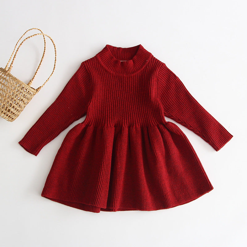 Ocean Princess knitted wool dress