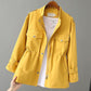 Trench coat with waist