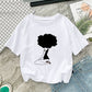 T-shirt slim blanc à manches courtes pour femme