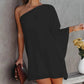 Gradient Shoulder Bag Casual Dress