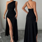 Women's Fashionable Sexy Asymmetrical Tube Dress
