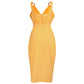 Solid color sleeveless dress