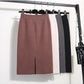 Jupe en tricot taille haute