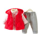 Gilet pull trois pièces de style western