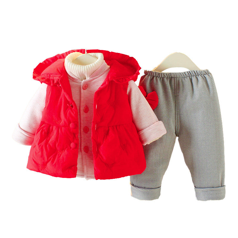 Gilet pull trois pièces de style western