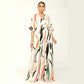 Women's Spring Printing Slim Fit Bodysuit